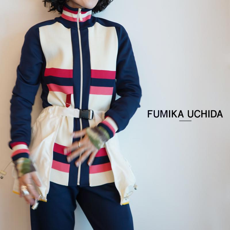 FUMIKA_UCHIDA/ƥ STRIPED RIB TRACK JACKET and more