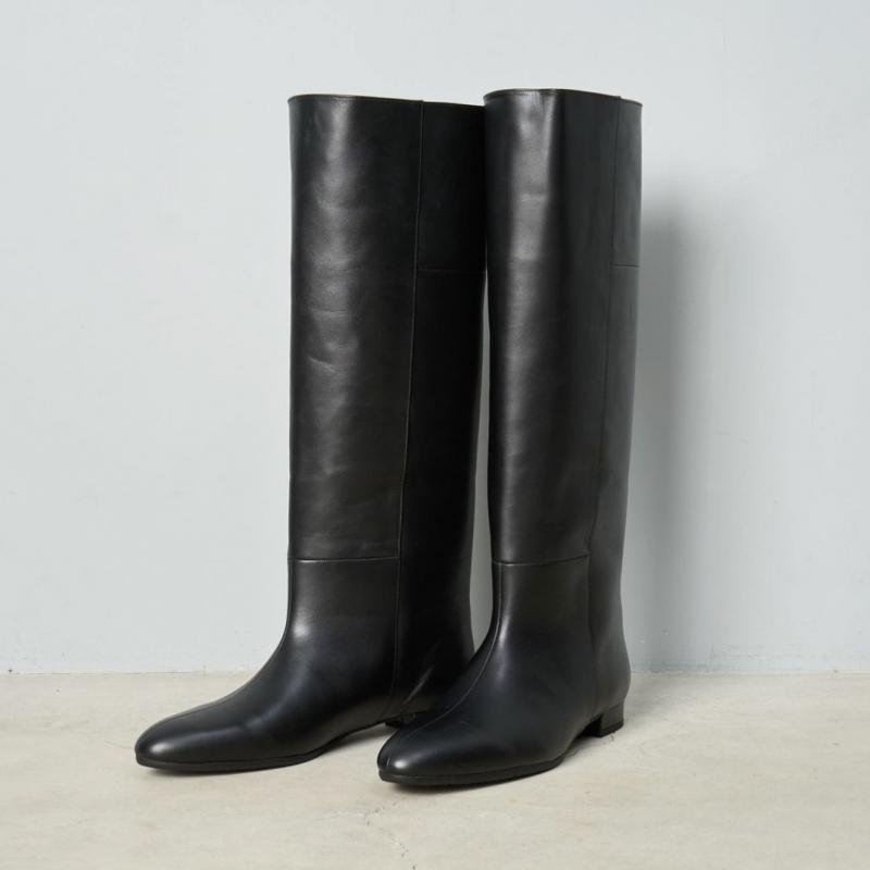 SINME BLACK LONG BOOTS