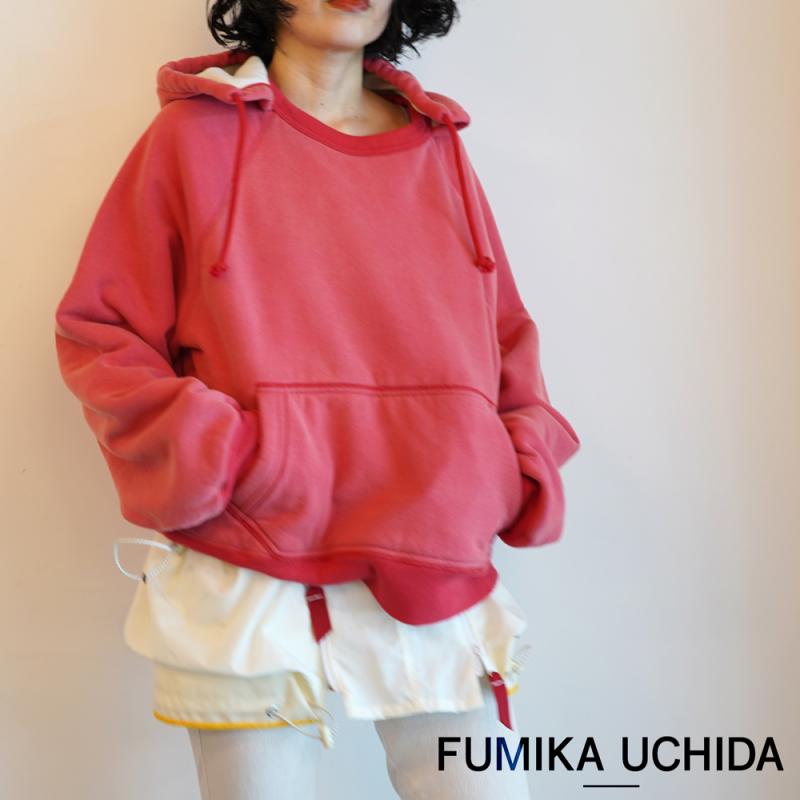 FUMIKA_UCHIDA/ƥ 2TONE PULL OVER HOODIE