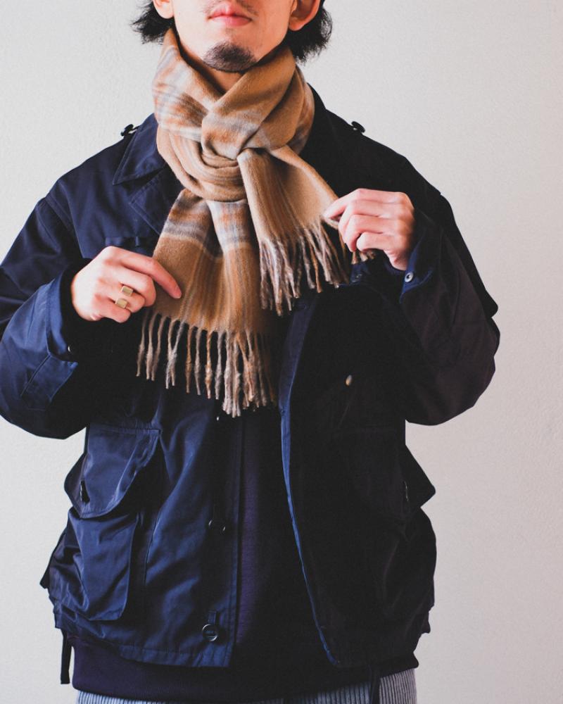 The Inoue Brothers:Brushed Scarf Check