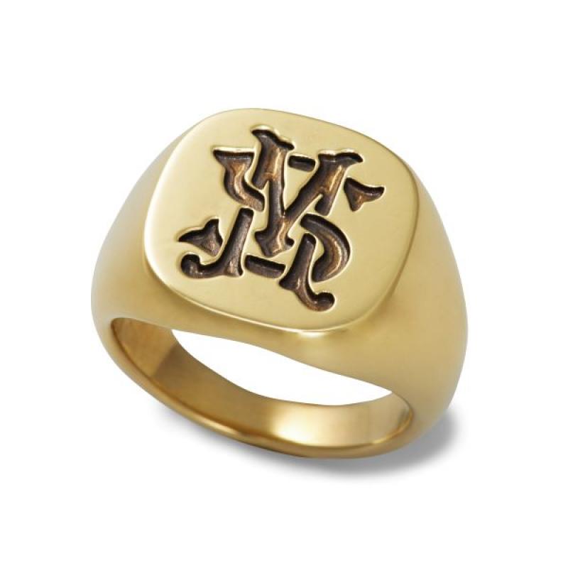 SOFTMACHINE(եȥޥ)SM STAMP RING GOLD