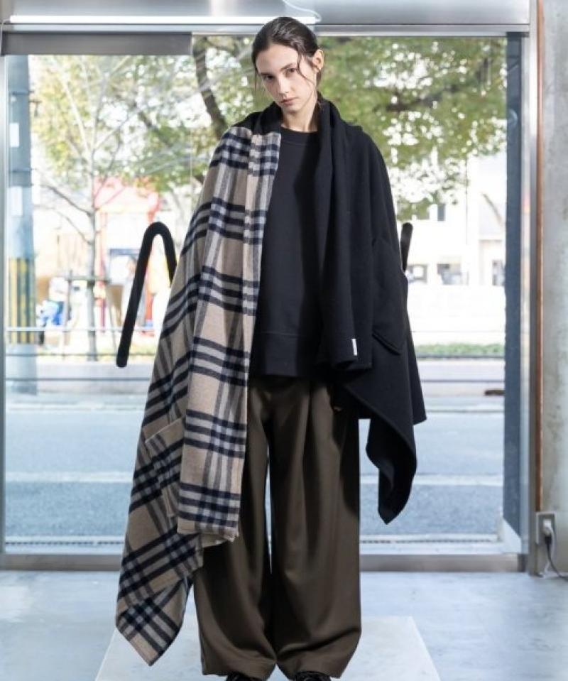 VOAAOV [] BICOLOR WOOL STOLE <Х顼륹ȡ> SALE30%OFF+5%ۡڥ饹1ۡ11760+tax