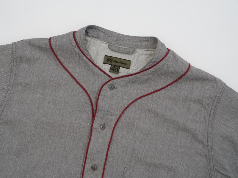 Nigel CabournBASEBALL SHIRT S/S TYPE2