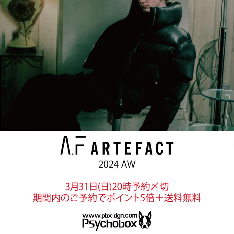 ͽ󳫻🚩A.F ARTEFACT 24 AW