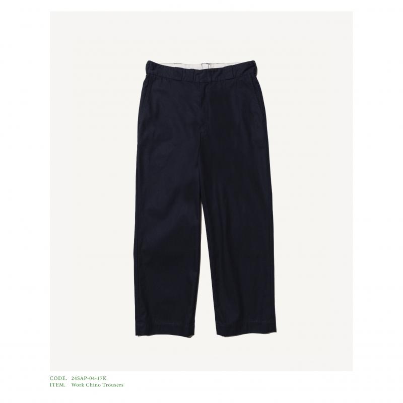 A.PRESSE ץå24SS Work Chino Trousers (24SAP-04-17K)NAVY39()ȯ! 