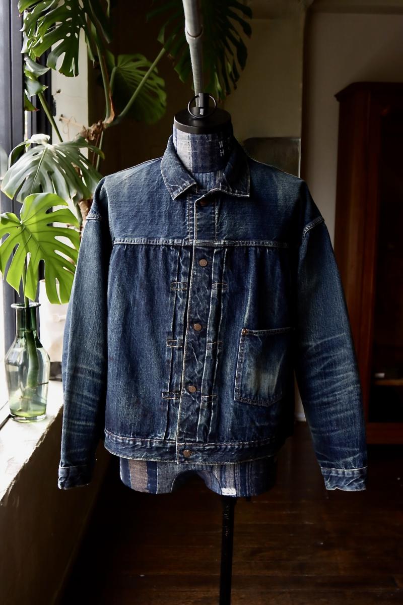 ©SAINT Mߡߡߡߡߡ ȥޥ24SS ٥٥른󥳥ܥǥ˥ॸ㥱å FIRST DENIM JACKET(SM-YS8-0000-C72)BLUE46()10:00ȯ! 