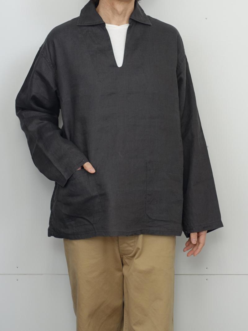 Nigel CabournFRENCH P/O SHIRT HEMP