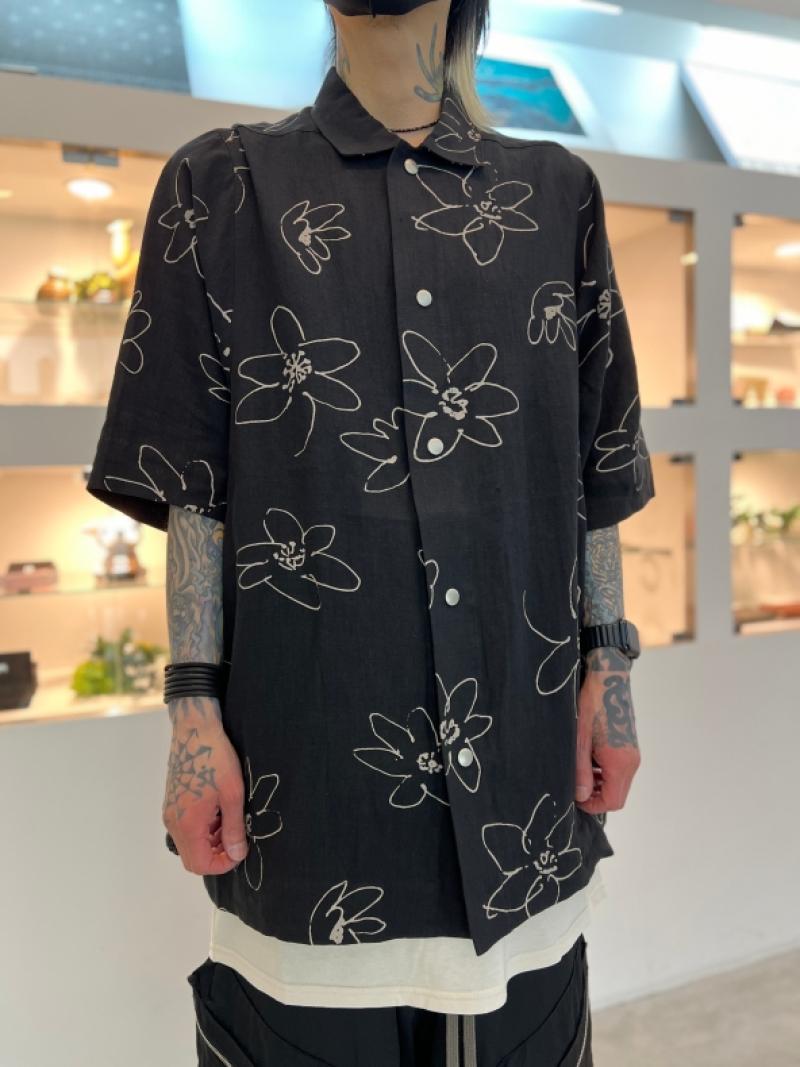 A.F ARTEFACT / Flower Half Sleeve shirts