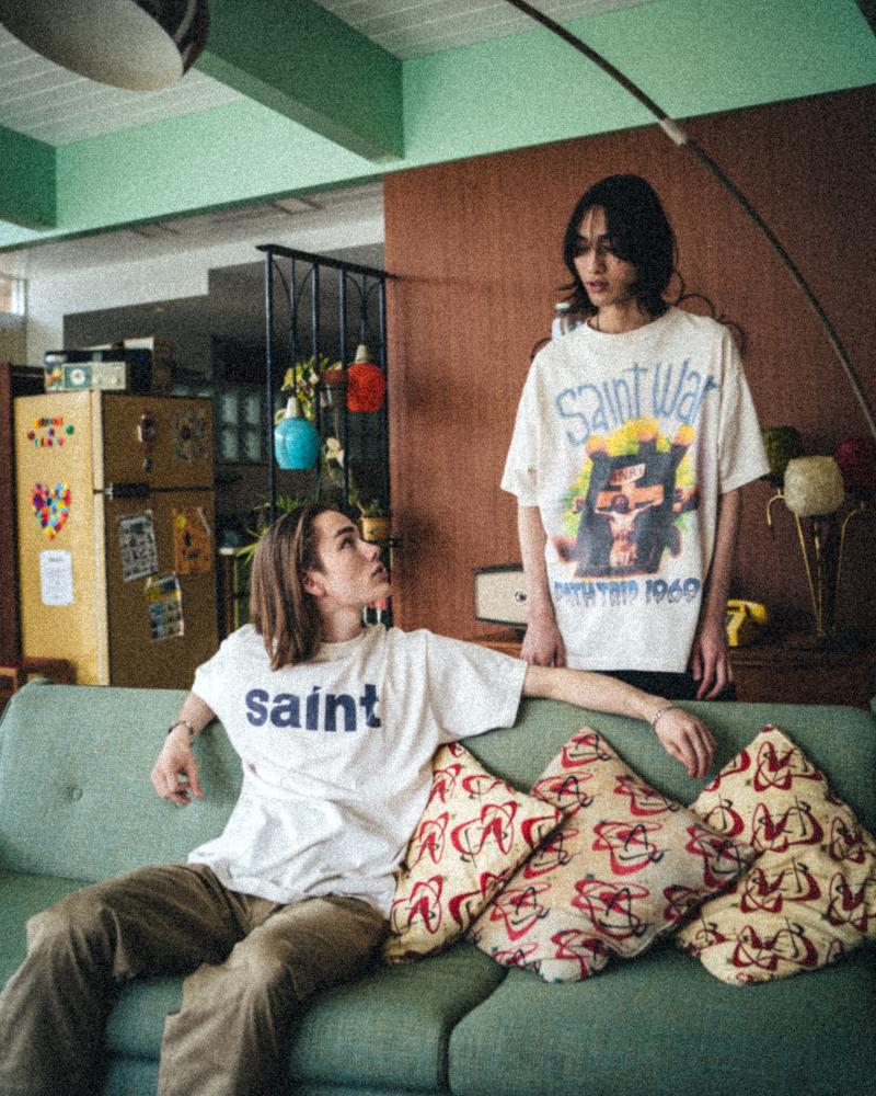 ©SAINT Mߡߡߡߡߡ ȥޥ24SS SWEET_SAINT_SS TEE (SM-YS8-0000-008)WHITE427()10:00ȯ