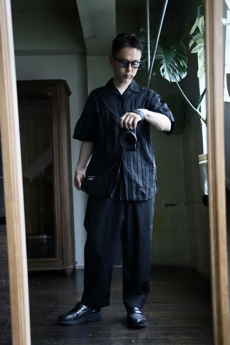 COMME des GARCONS HOMME ǥ륽󥪥25SS ʲùS/S(HO-B021-051)BLACK52()ȯ! 