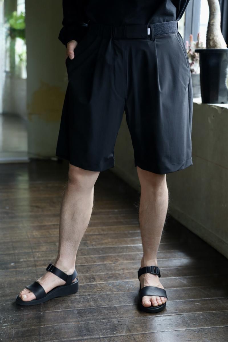 Graphpaper եڡѡ 25SUMMER Flex Tricot Chef Shorts(GM252-40042)BLACK