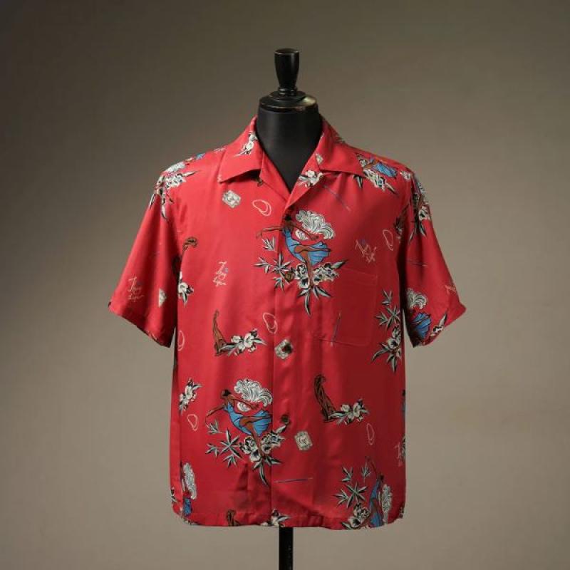GANGSTERVILLE(󥰥)LADY WITH PANTHER-S/S SHIRTS