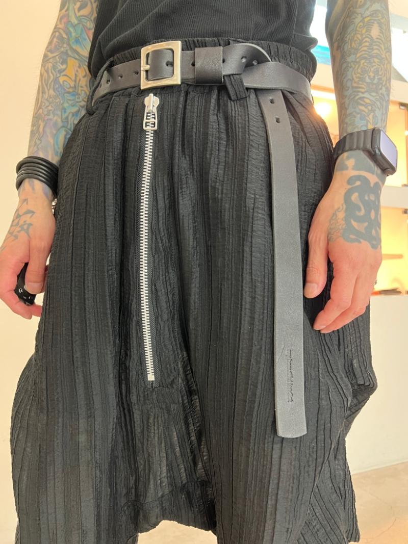 my beautiful landlet 25 AW 🚩LEATHER LONG BELT / SQUARE