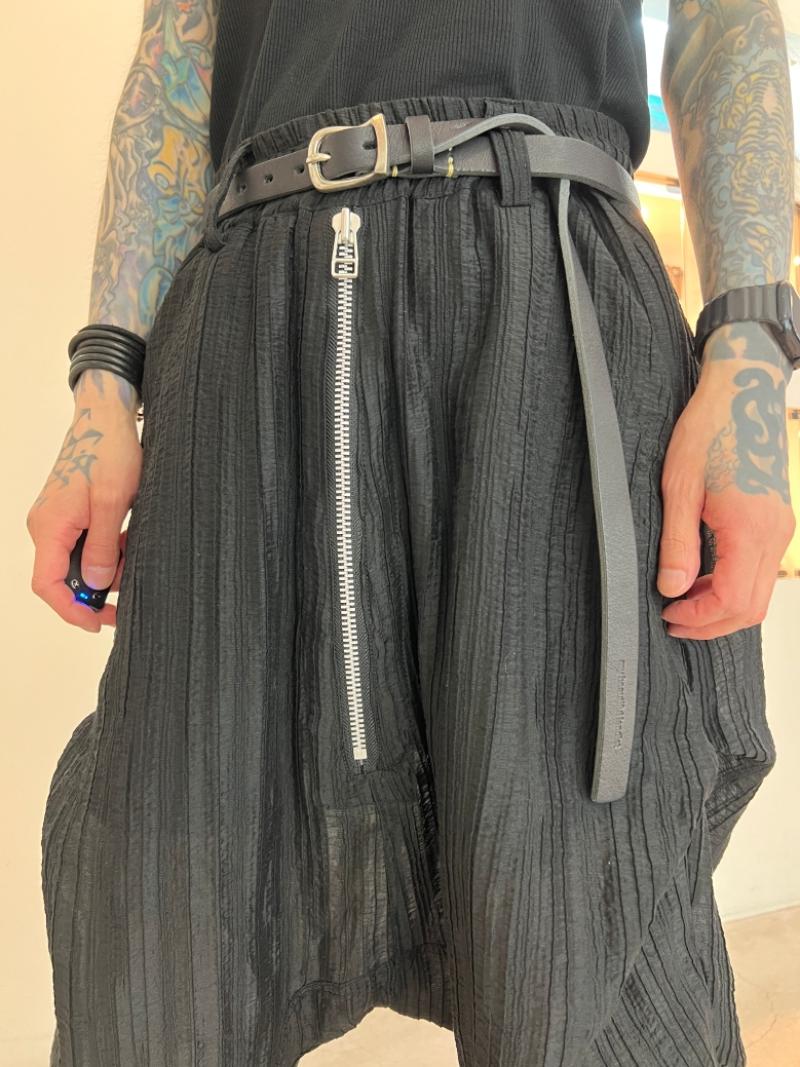 my beautiful landlet 25 AW 🚩LEATHER LONG BELT / GOURD