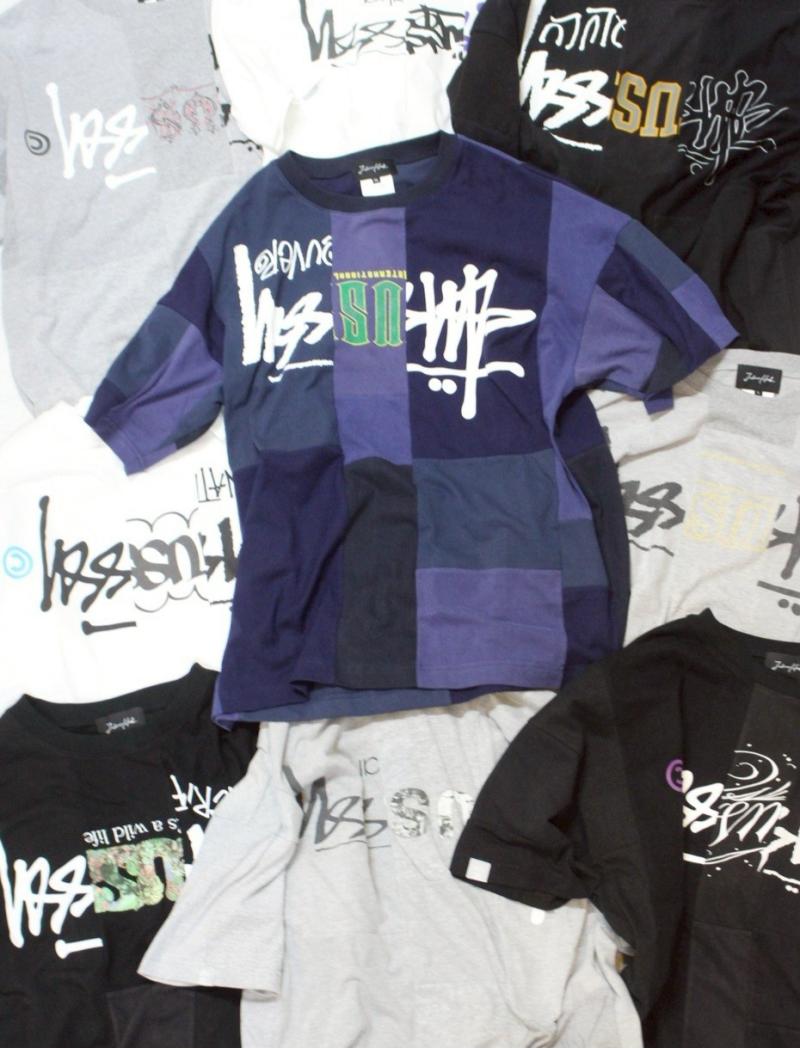 Takaya Hioki (ҥ) OLD STUSSY REMAKE S/S REBEL ELEMENTS EXCLUSIVE