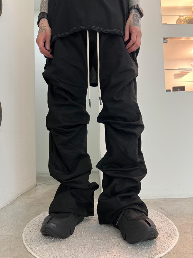 A.F ARTEFACT / Bonding Boots Cut Tuck Pants