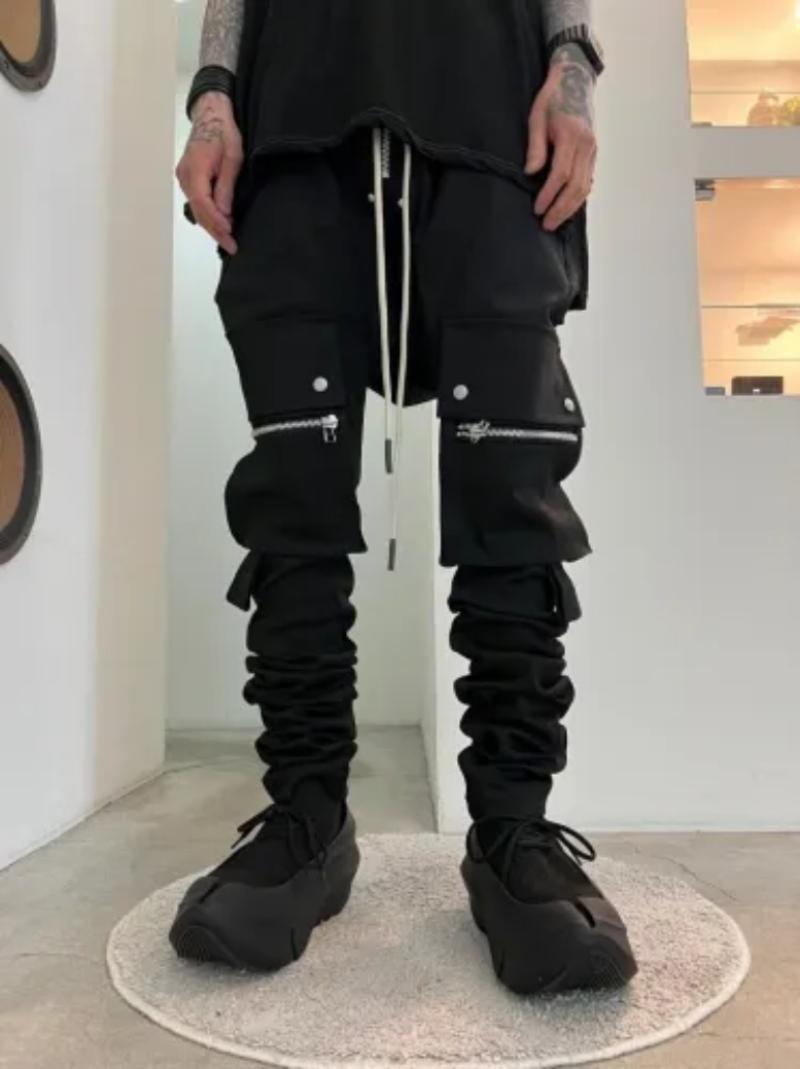A.F ARTEFACT / Stretch Denim Cargo Saroul Skinny 