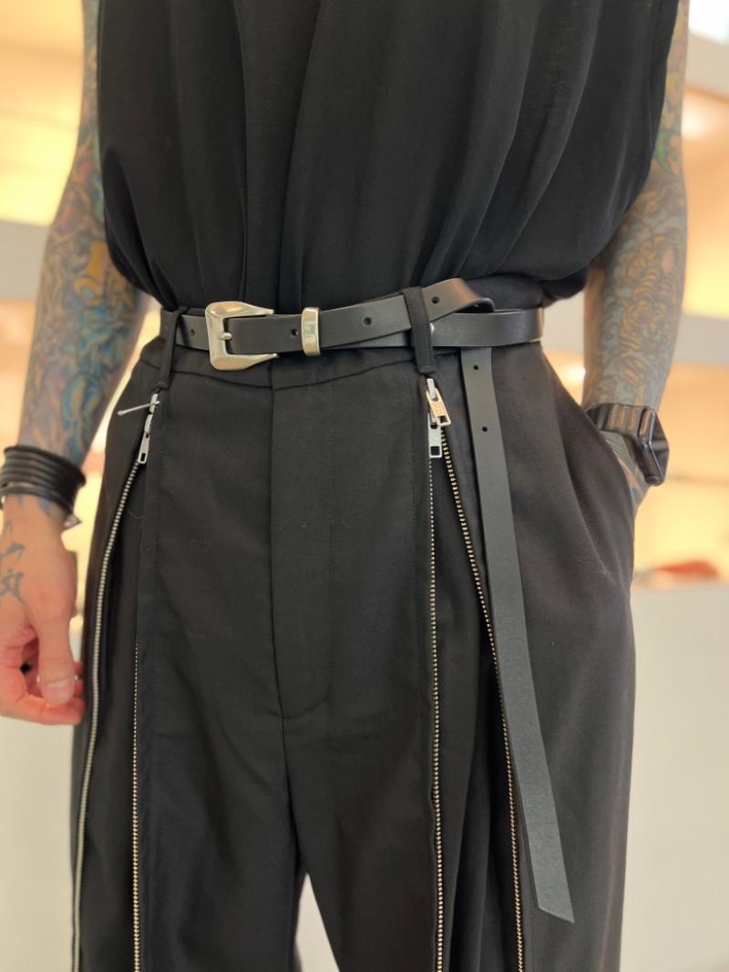 WIZZARD / POLISH LEATHER BELT 