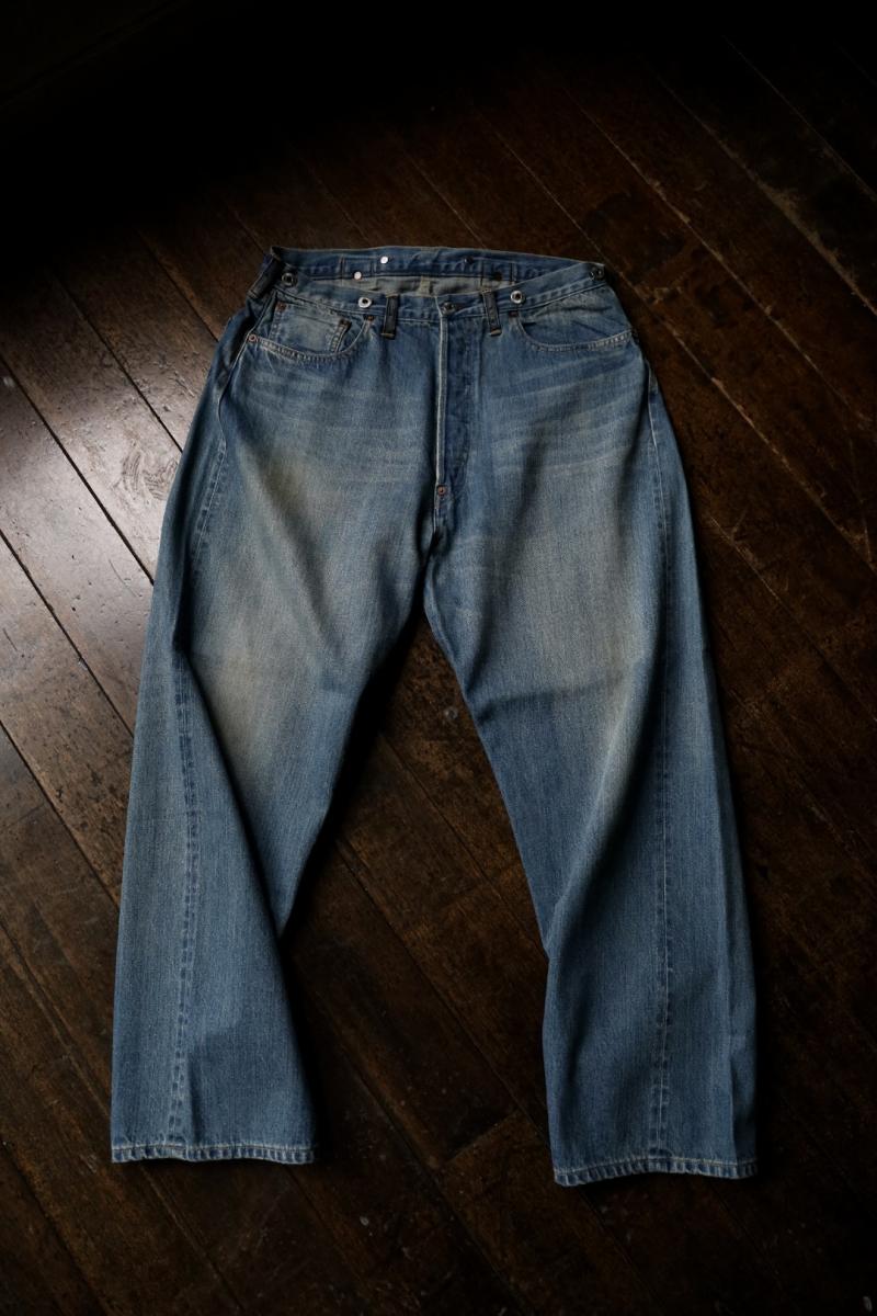A.PRESSE ץå 2025 STYLE2 No.22 Washed Wide Denim Pants(25AAP-04-38)INDIGO89()ȯ! 