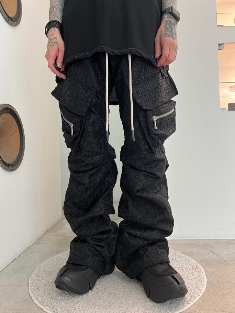 A.F ARTEFACT / Boots Cut Tuck Cargo Pants 