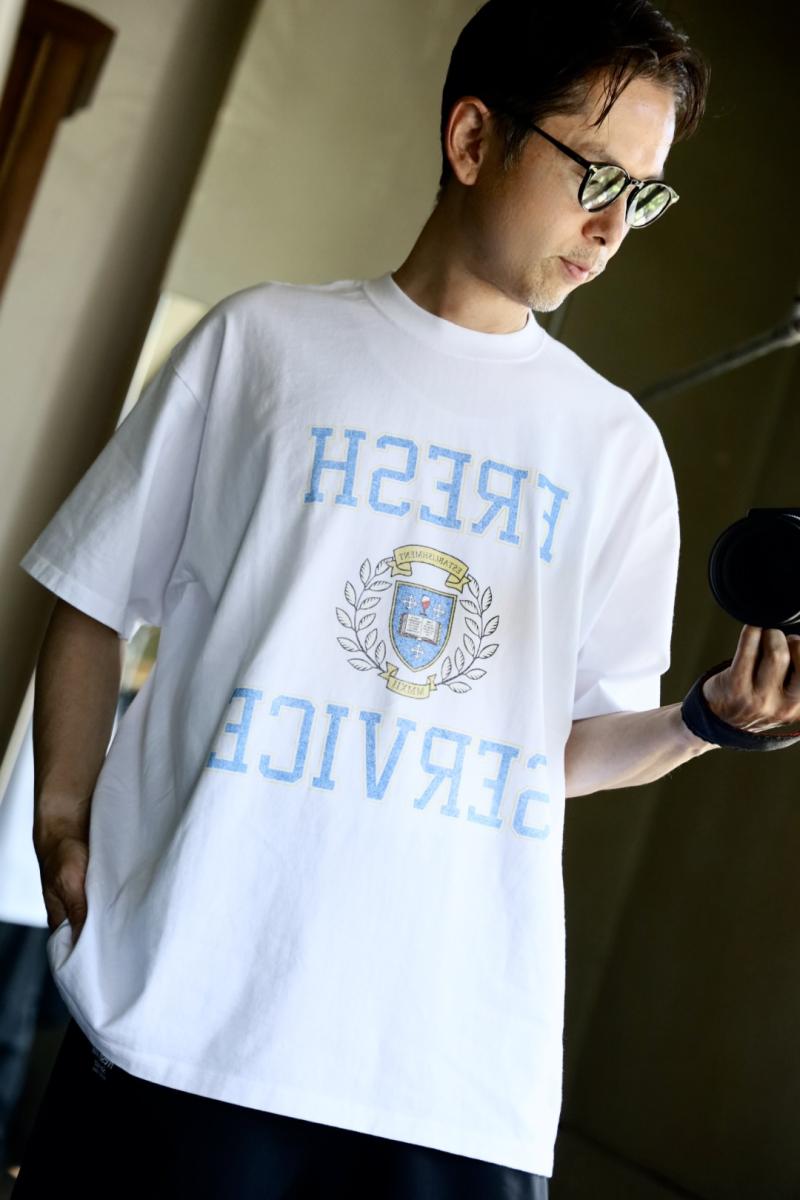 FreshService եå奵ӥ CORPORATE PRINTED S/S TEE 