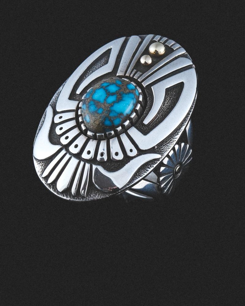 Marco Begaye:Canndelaria Split Shank Ring