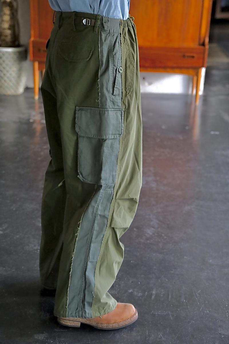 YOKE 衼 25FW CONNECTED MILITARY PANTS(YK25FW01024P)OLIVE96()ȯ! 