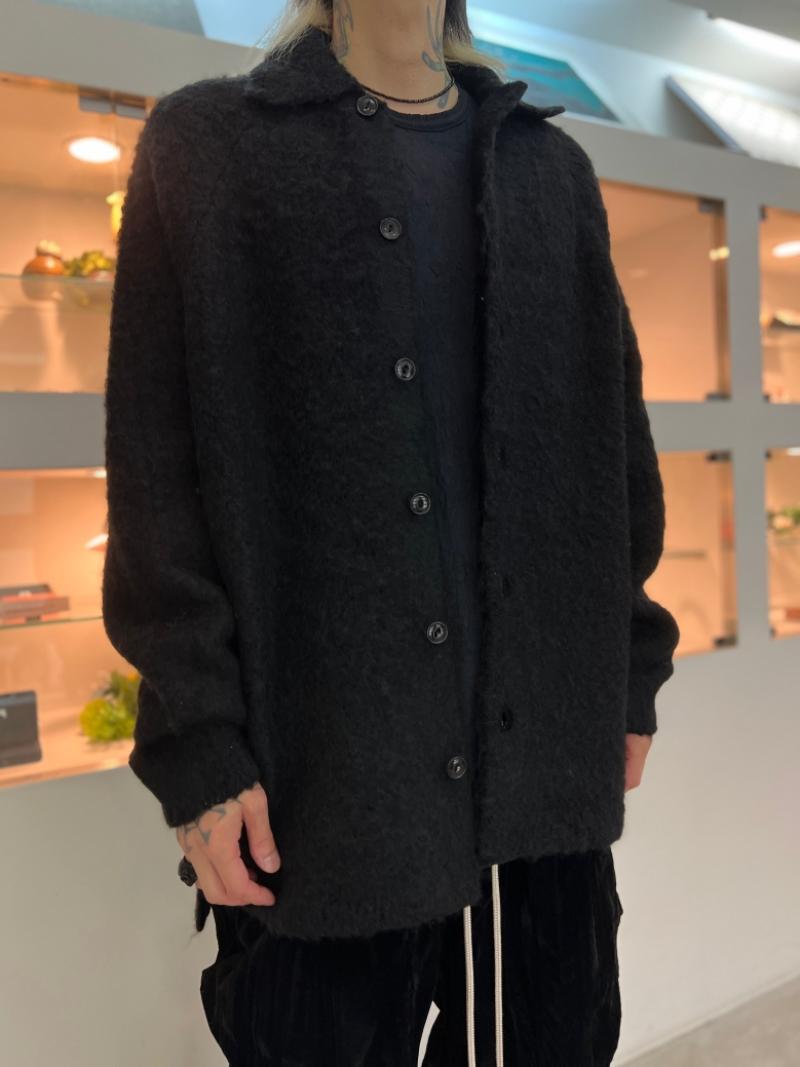 VOAAOV / FULLERS TEASEL BRUSHED KNIT Cardigan 