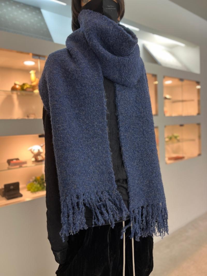 VOAAOV / FULLERS TEASEL BRUSHED KNIT Stole