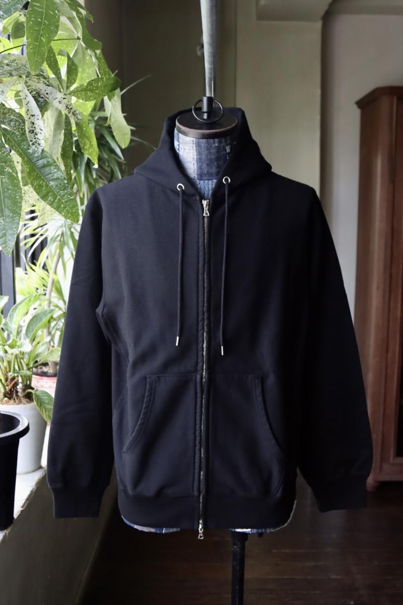 blurhms ROOTSTOCK ֥顼ॹ 25FW Soft&Hard Sweat Hoodie ZIP(bROOTS24F23F25)Blackȯ! 