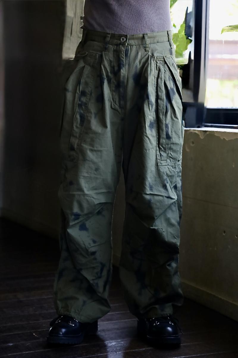 Gurank  Poplin camouflage cargo pants(2552)KHAKI/BLACKȯ! 