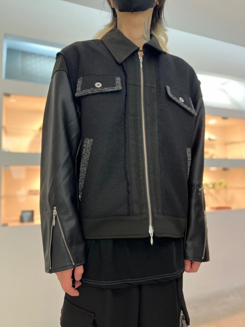 PHILTHEORY / Docking tweed blouson 