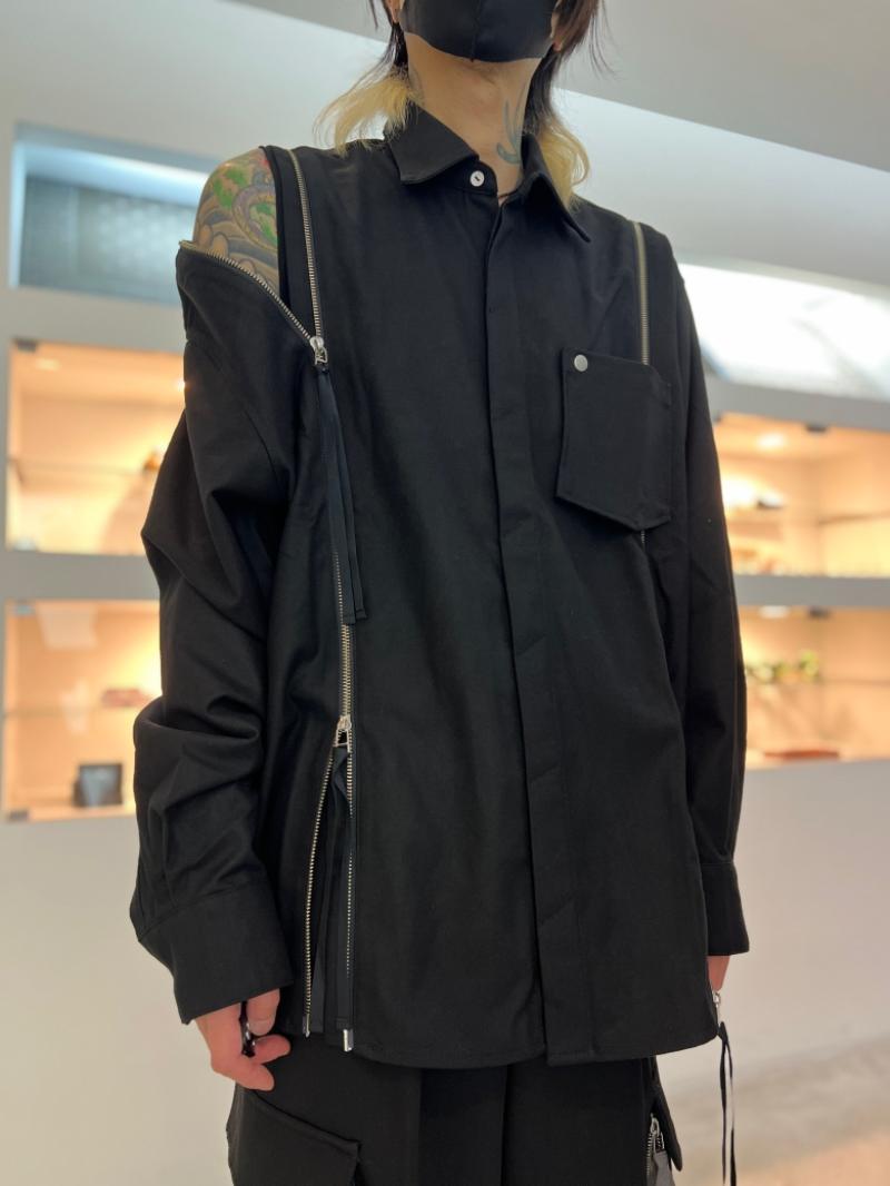 PHILTHEORY / String zip shirts 