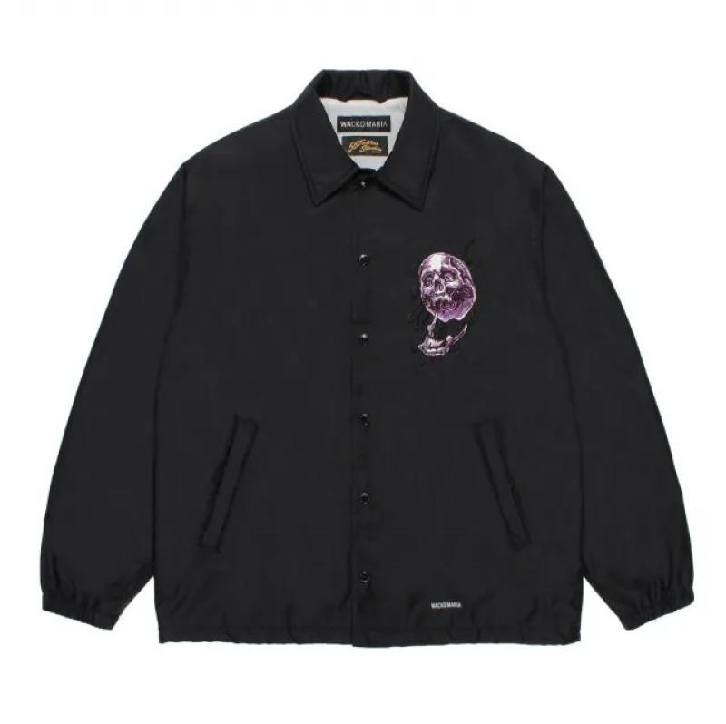 56TATOO STUDIO WACKOMARIA COACH JACKET(BLACK)2025FW߿ƥ!