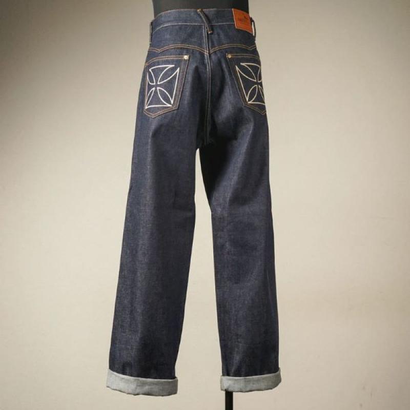 GANGSTERVILLE(ギャングスターヴィル)からTHUG-WIDE DENIM IRON CROSSが新入荷