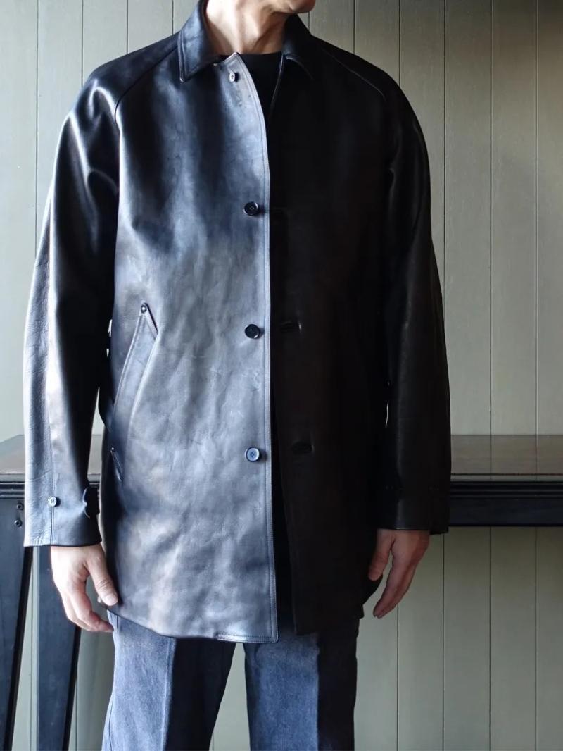 【OLD JOE】PATINA HORSE-HIDE VEHICLE COAT