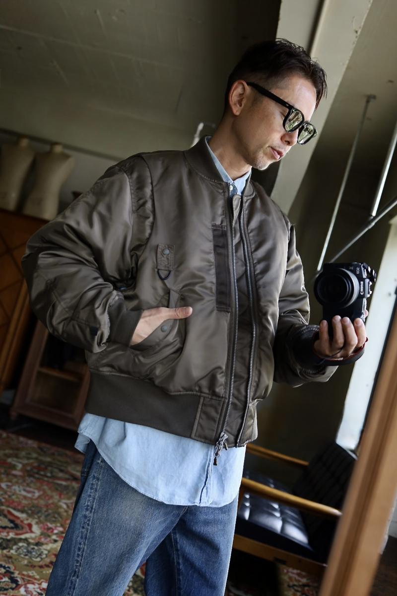 DAIWA PIER39(ダイワピア39) 25FW TECH 2WAY MA-1 DOWN JACKET (BW-40025W)BROWNKAHKI☆10月25日(土)発売!