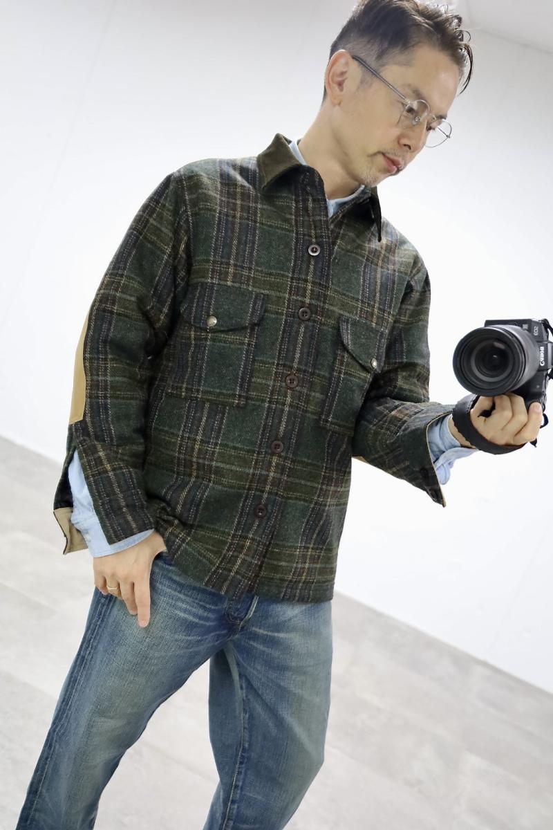 JUNYA WATANABE MAN 勵ʥ٥ޥ 25AW FILSON W͡ åĥɥ쥶㥱å(WP-B002-051)