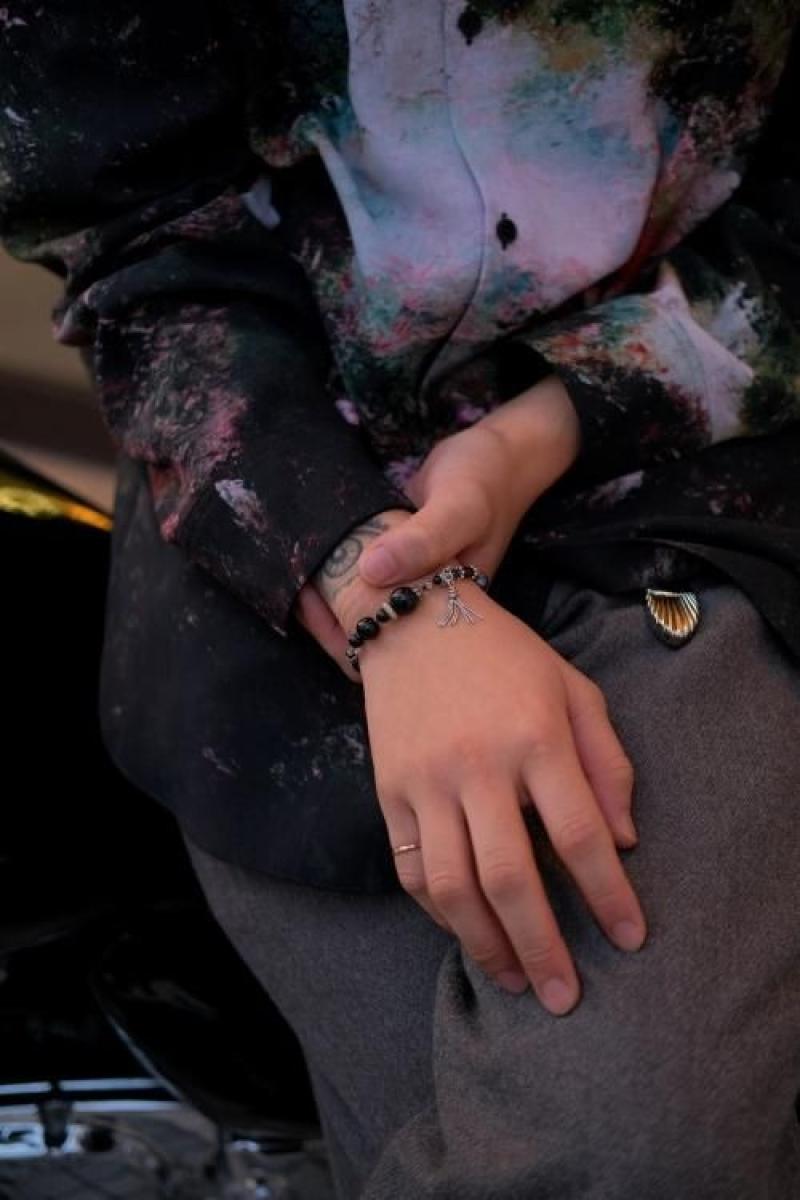 ��#gunda #���������꡼�� [L'Arc��en��Ciel hyde������] ���˥����䥹�⡼�����������Ĥʤɤ�ŷ���Фȥ���С����Υ��å�����Ȥ߹�碌���֥쥹��åȡ�����С��Υ��å��뤬�ɤ�ư�����٤ʥǥ�����