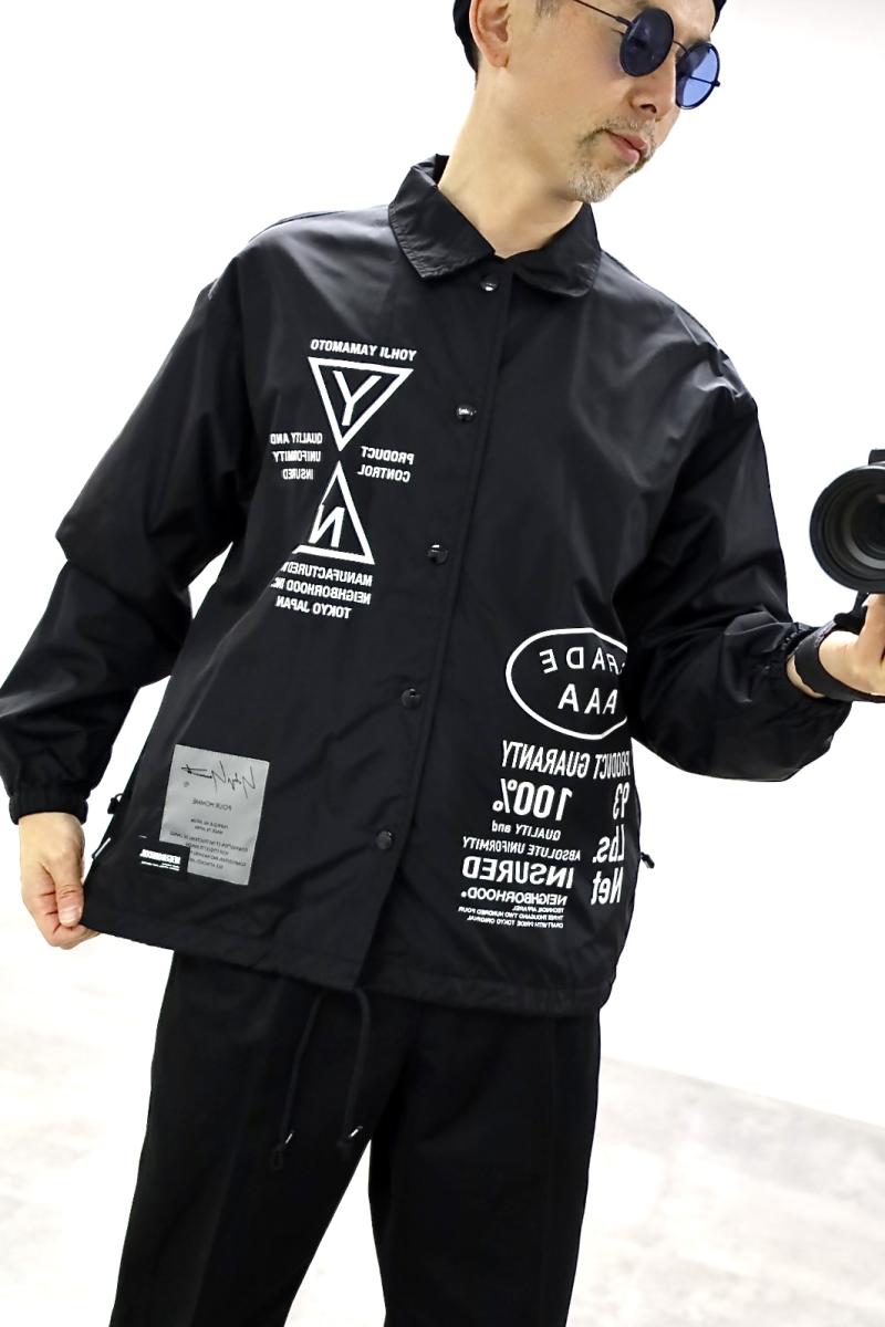 Yohji Yamamoto �� NEIGHBORHOOD ������ɥ֥졼�������㥱�å�(HK-Y91-600-1S26)BLACK��12��5��(��)ȯ��!