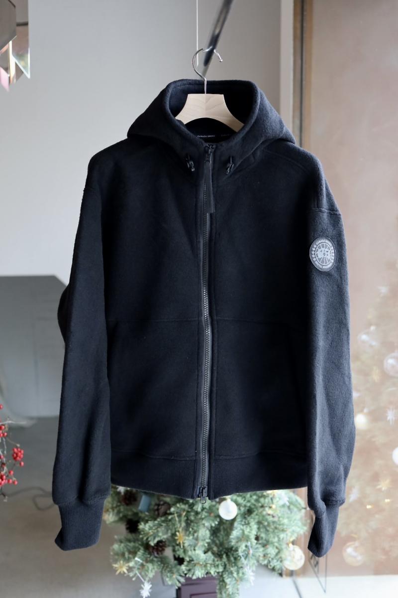 CANADA GOOSE ���ʥ������� ��󥺥����å��ե꡼���ܥ�С� �֥�å��졼�٥� Chilliwack Fleece Bomber Black Label(7220MB)Black������ȯ��! 