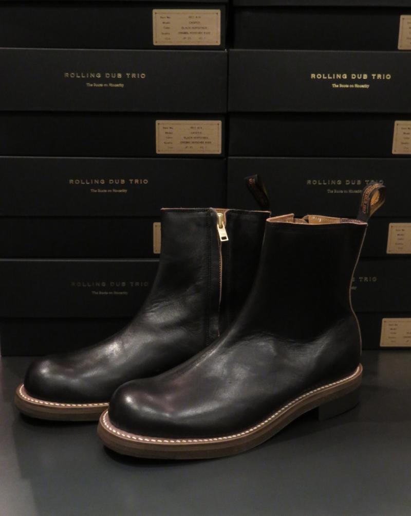 ں١ROLLING DUB TRIO CASPER󥰥֥ȥꥪ 㥹ѡ(Black Horsehide)֥åۡϥ