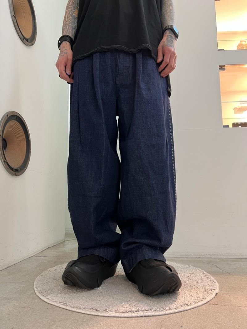 my beautiful landlet ��26SS ��������/ DENIM WIDE PANTS����