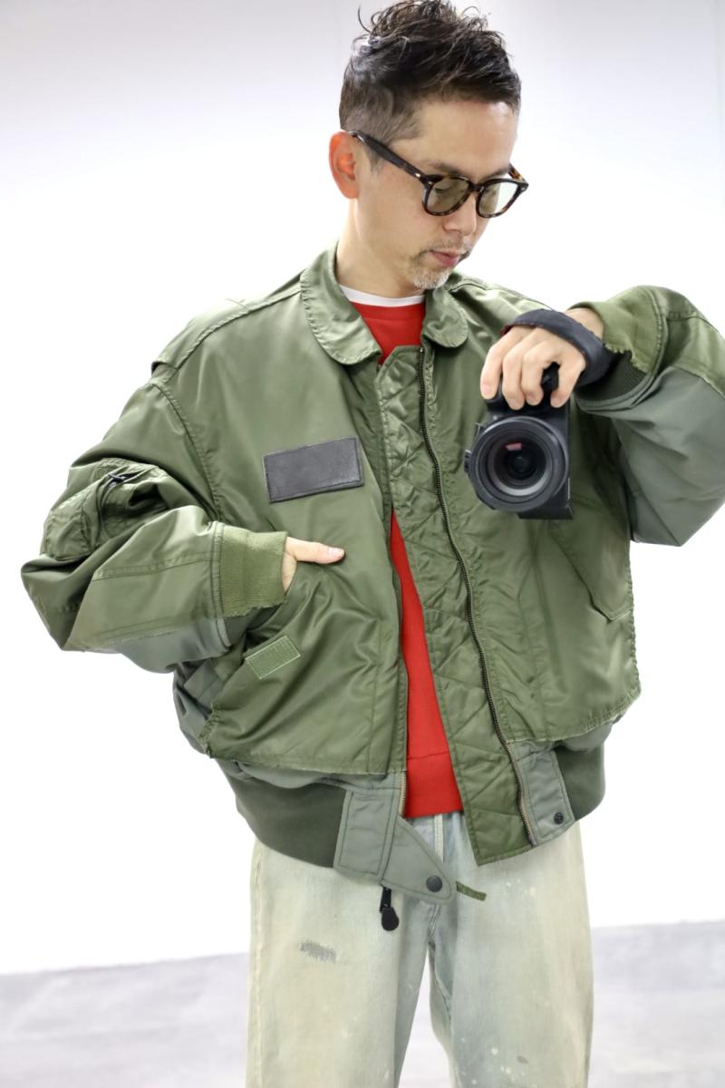 YOKE SPRING SUMMER 2026 Connected Military Blouson CWU*L-2B(YK26SS01192B)OLIVE��1��17��(��)ȯ��! 