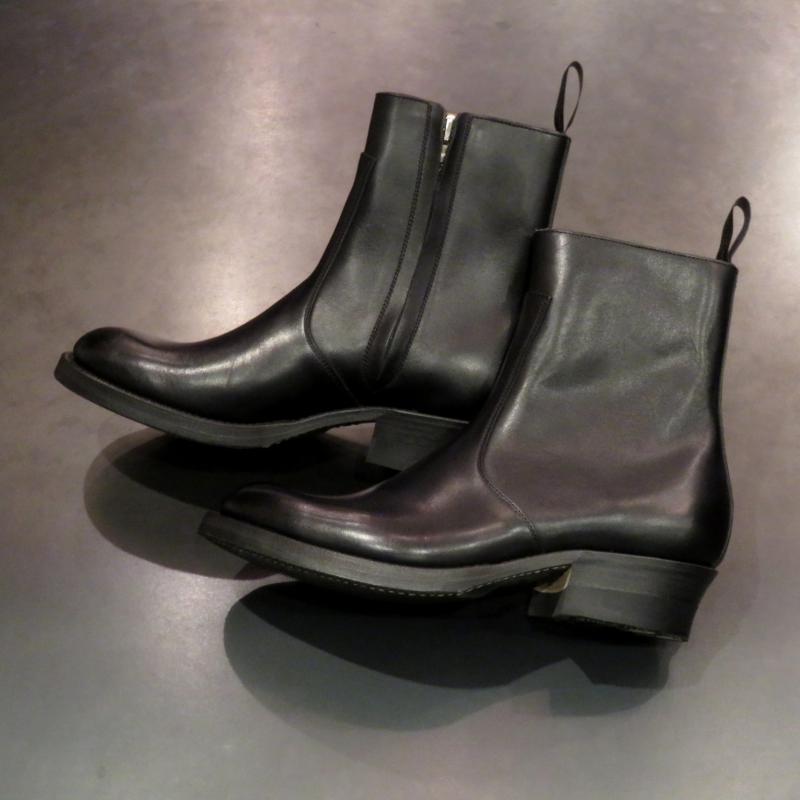 ROLLING DUB TRIO GLEANERS ZIP -Jp Box Calf(BLACK BOX CALF) ������󥰥��֥ȥꥪ�����ꥻ�ʡ������åץ֡��� �֥�å��ܥå�������������!