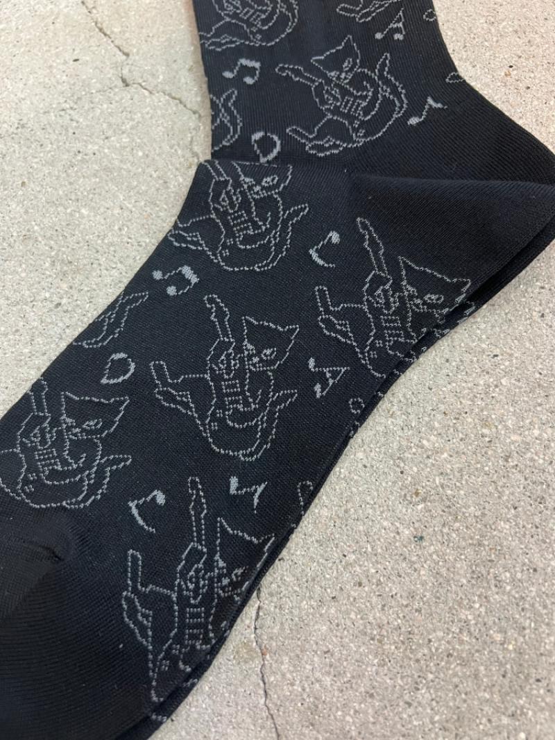 LAD MUSICIAN 26 SS ��������🚩GUITAR CAT SOCKS ����