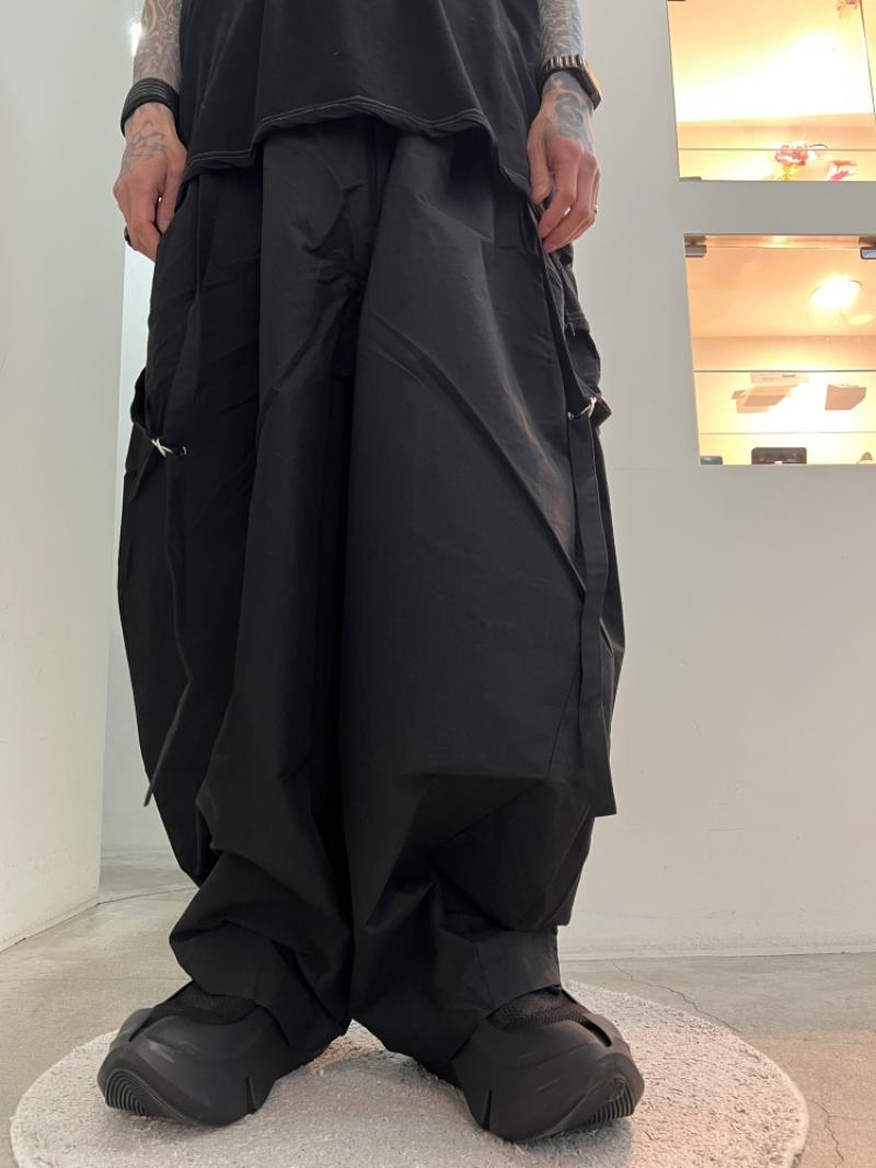 my beautiful landlet / COTTON��RECYCLED NYLON WIDE PANTS ����