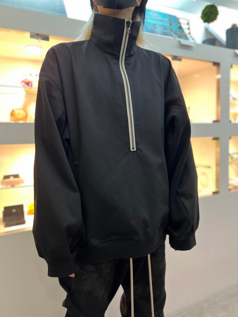 my beautiful landlet / ORGANIC COTTON & RECYCLED POLYESTER��SWEATSHIRT HIGH NECK ����