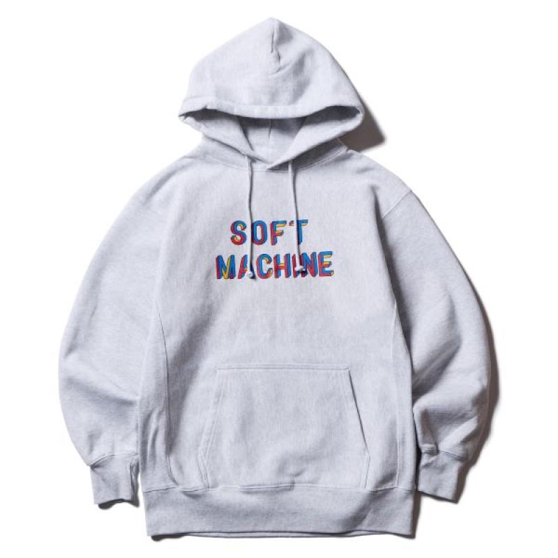 SOFTMACHINE(���եȥޥ�����)����MULTIPLE LOGO HOODED��������