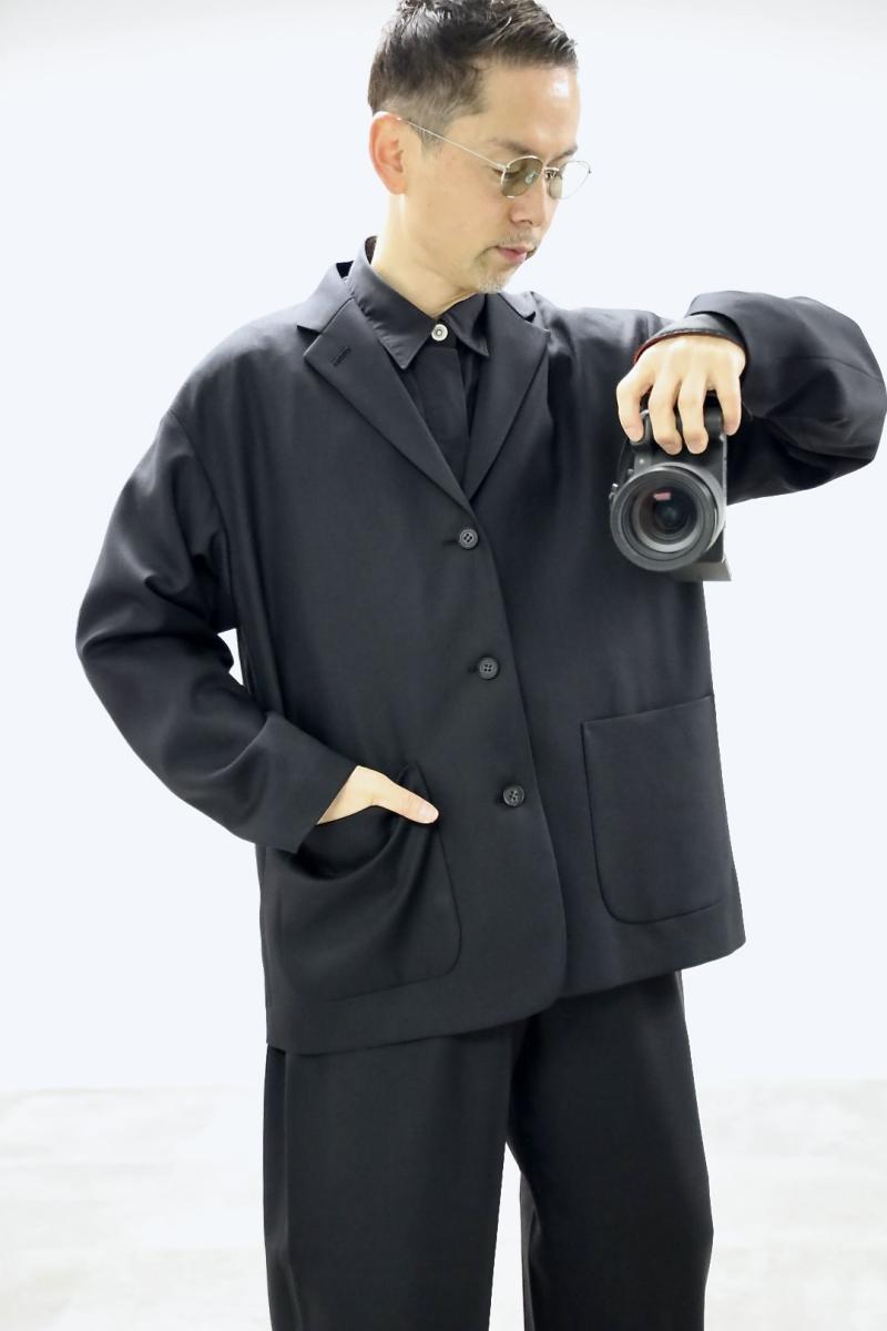 COMME des GARCONS HOMME ����ǥ���륽�󥪥�26SS �����륮���3B���㥱�å�(HQ-J009-051)BLACK��2��6��(��)ȯ��! 